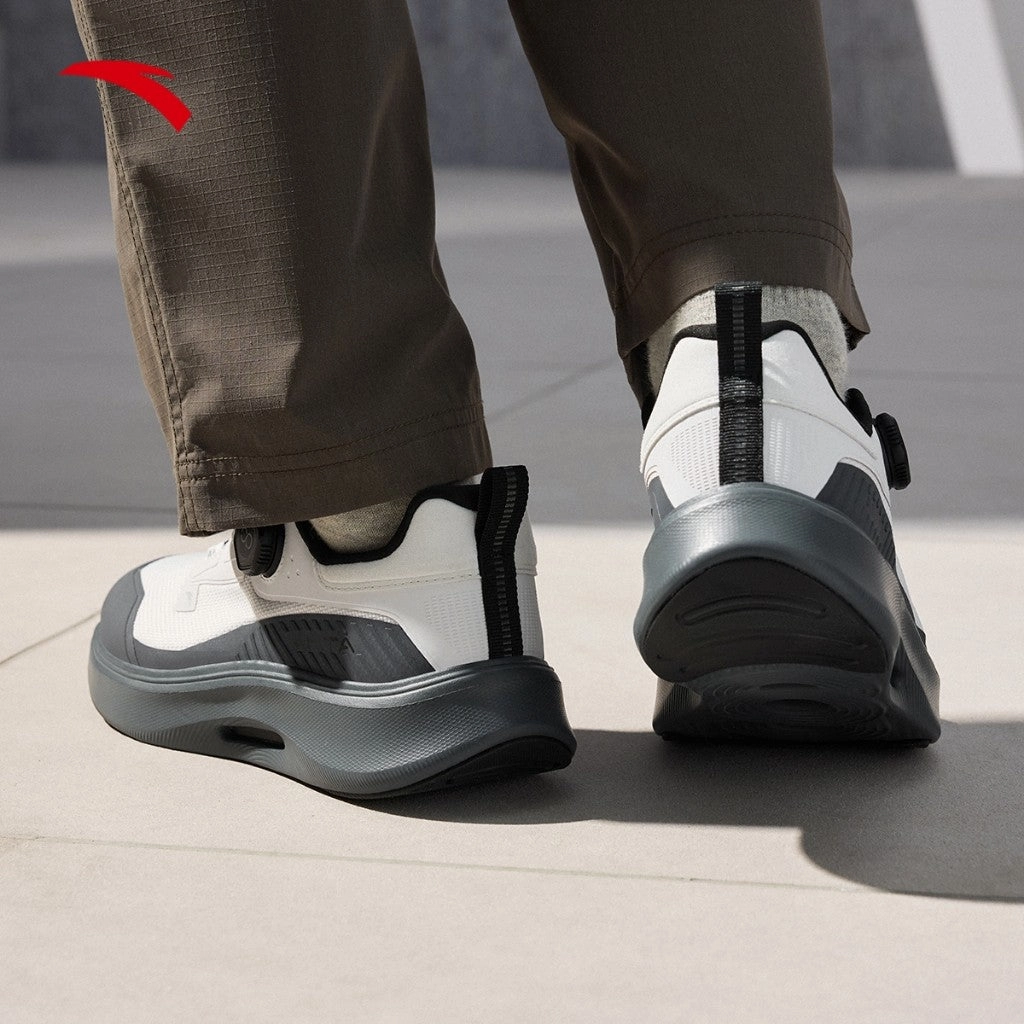 ANTA Men EBUFFER PRO Cross Training Shoes 1125A7711-4 -Sand Grey/Grey (Kasut Sukan Lelaki) Indoor Squash/badminton Shoes