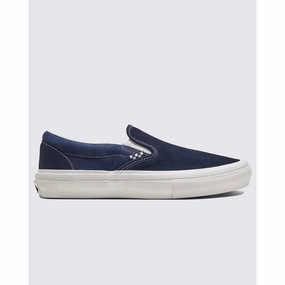 Vans Skate Slip-On Wrapped Shoe-Deep Navy/Vintage White Tyshawn Jones Skate