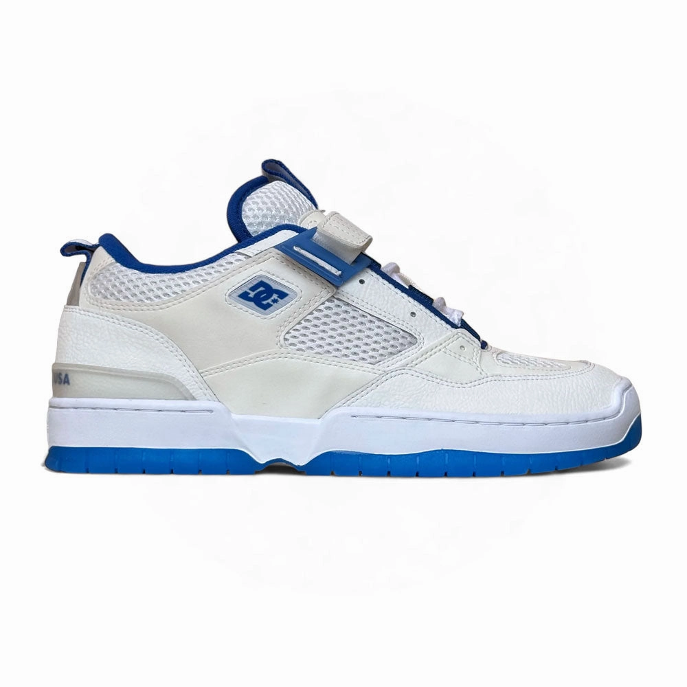 Nice Skate DC 'JS1' Skate Shoes (White / Blue)