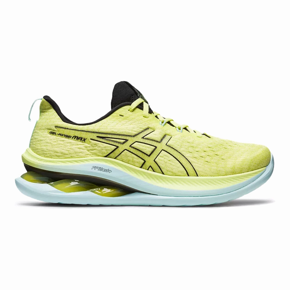 Asics Fuerte Wrestling Shoes Men's Asics Gel-Kinsei Max, Glow Yellow/Black, 10 D Medium