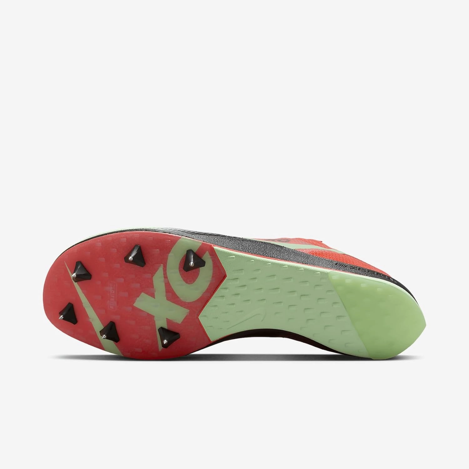 Nike Men's ZoomX Dragonfly XC Cross-Country Spikes, White/Orange/Black Shoes Nike Sale