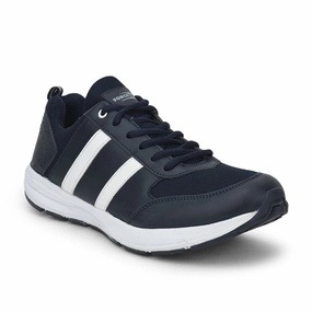 Force 10 Sports Lacing Shoes For Men (N.Blue) LB46-SNE By Liberty Running Shoes Neutral