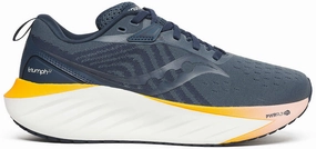 Plush Running Shoes Saucony Triumph 22 Womens Running Shoes - Blue