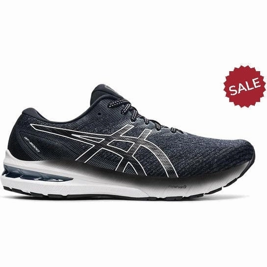 Men's Asics GT-2000 10, Black/White, 10 4E Extra Wide Asics Gore Tex Trail Shoes