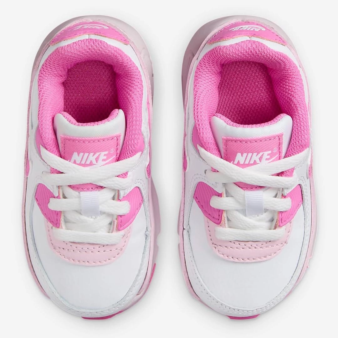 Nike Air Max 90 LTR Baby/Toddler Shoes (FZ3557-100, White/Pink Foam/Playful Pink) Nike Dunk Low Retro Se Casual Shoes
