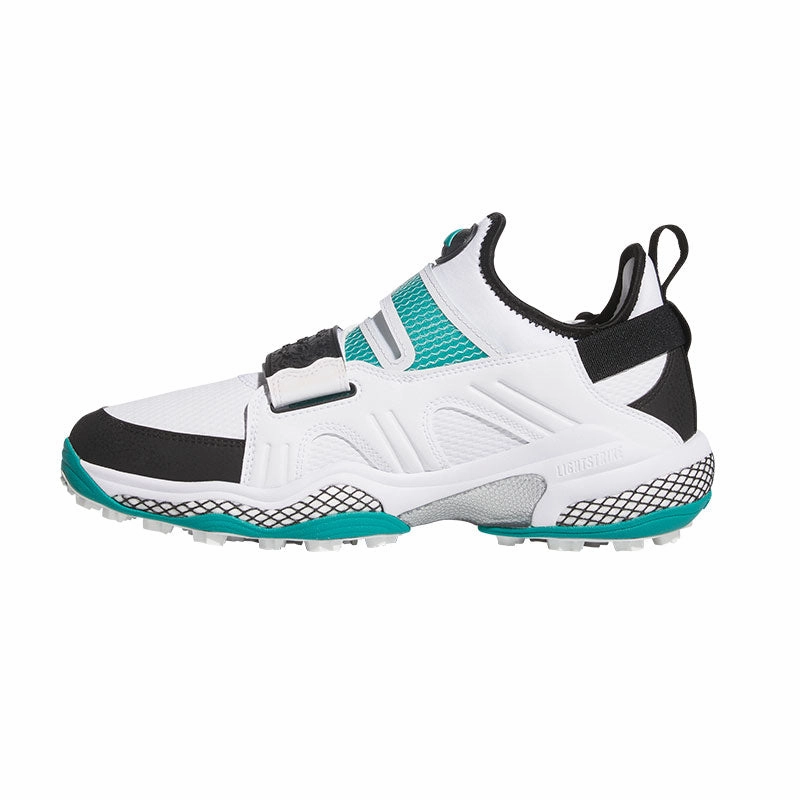 Dunk Golf ADIDAS Codechaos 25 Midcut BOA Men's Spikeless Shoes (White/Black/Teal)