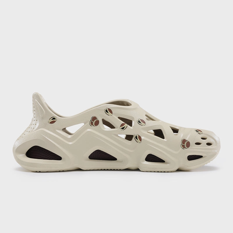 PEAK TAICHI Hole Shoes Summer Women Outdoor Non-slip Sport Sandals Lightweight Casual Walking Shoes Women Quick Dry Sandals ET14268L Cork Platform Sandals