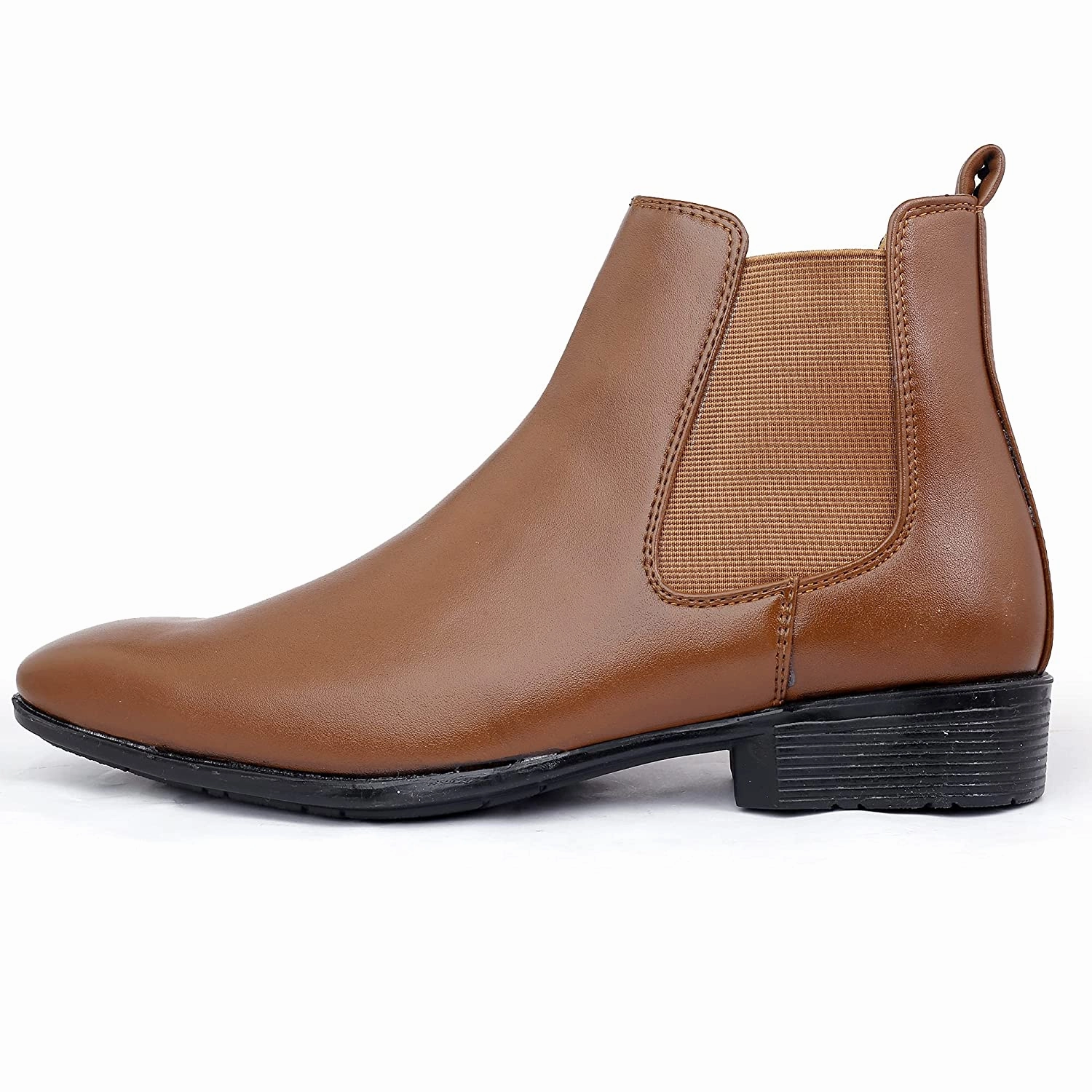 Hiking Shoes And Shorts Classy New Arrival Latest Tan Casual Chelsea Boots For Men-JonasParamount