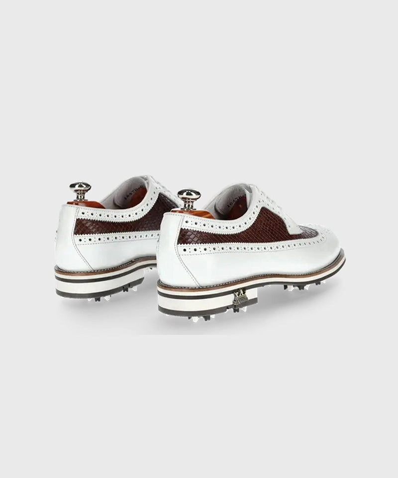 Waterproof Or Non Waterproof Hiking Shoes [FINAL DEAL] Livorno White & Brown - Men