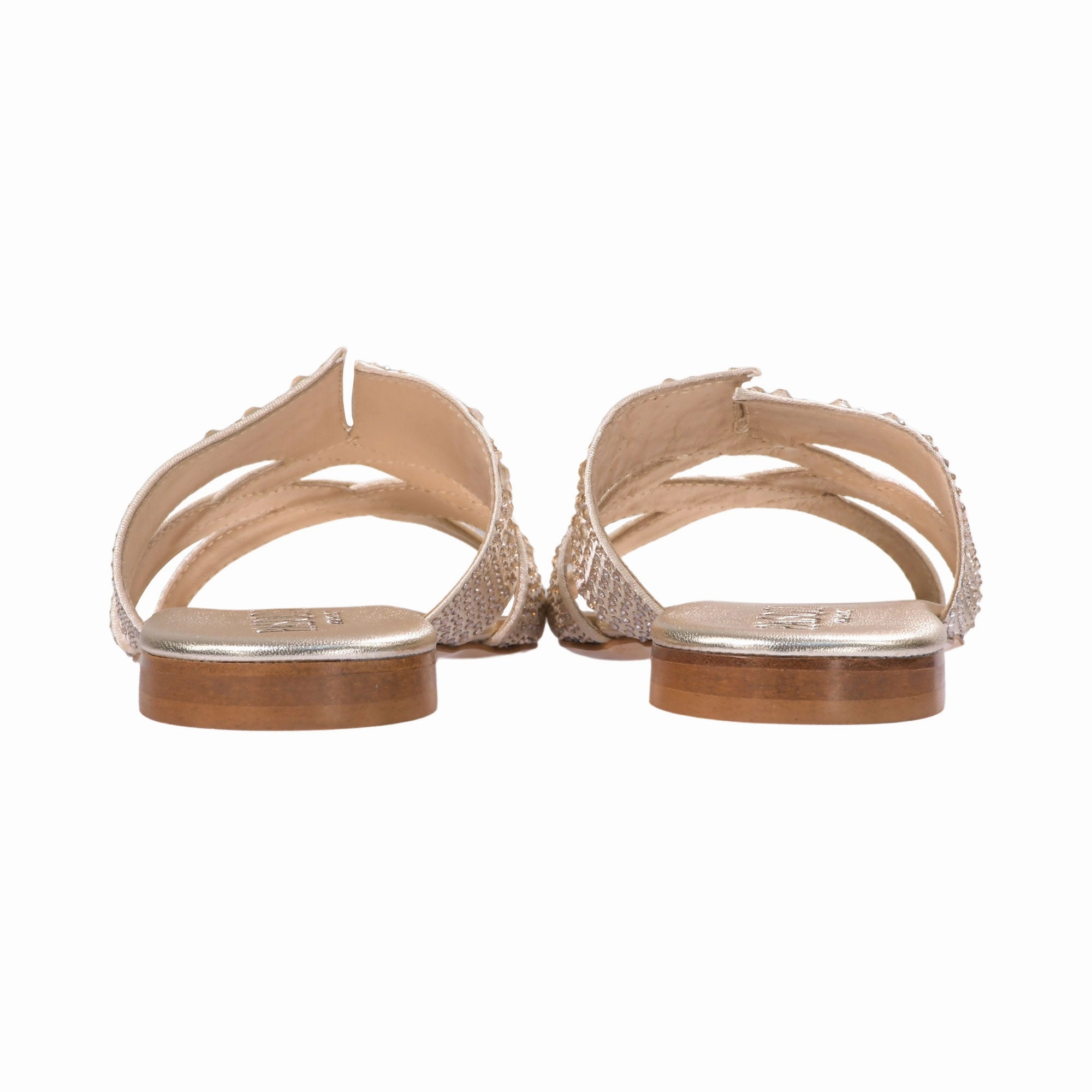 Pasquini Women's Flat Leather Flat Sandal Timbs Sandals