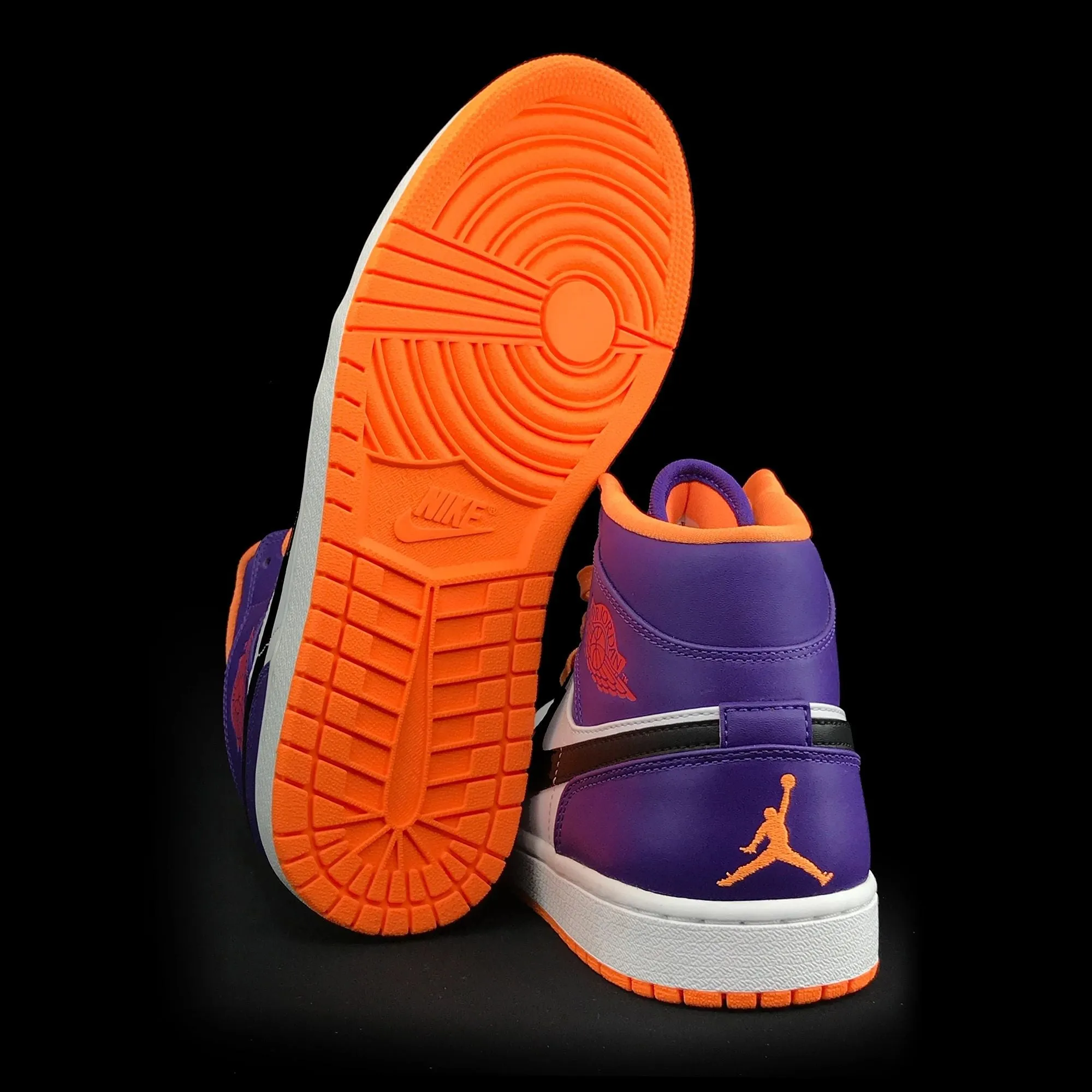 Nonslip Sneakers Nike Air Jordan 1 Retro Phoenix Suns Rare SAMPLE New Size 9