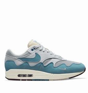 Nike x Patta Air Max 1 Waves Noise Aqua Blue Nike Runnning Shoes