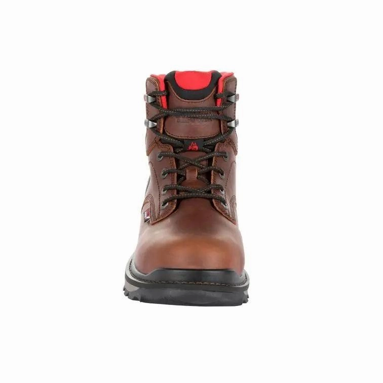 Waterproof Solution For Shoes Rocky Ram's Horn Waterproof Composite Toe Men's Work Boot RKK0257