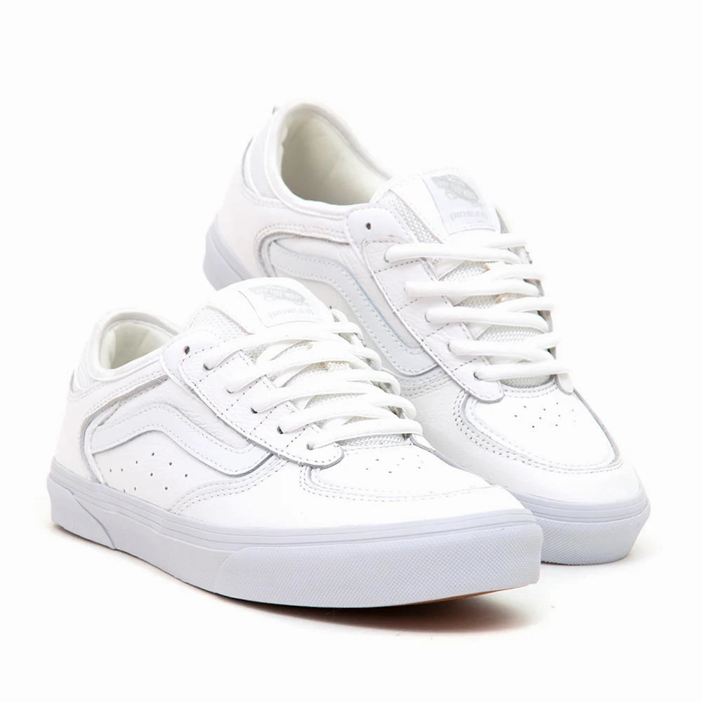 Ways To Lace Your Skate Shoes Vans Skate Rowley Leather White White Shoes