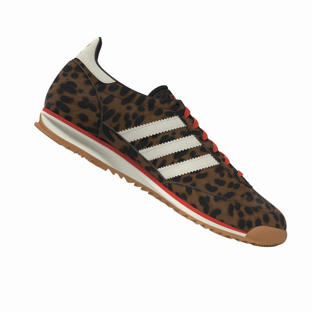 ADIDAS SL 72 OG WOMEN DBROWN/OWHITE/SEIMOR JI0189 Flat Running Shoes