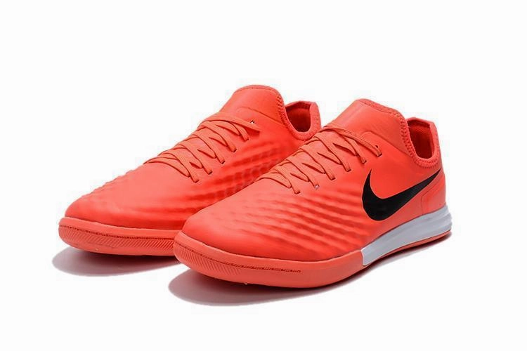Nike MagistaX Finale II IC Soccer Shoes Max Orange Black Total Crimson Nike Gucci Shoes
