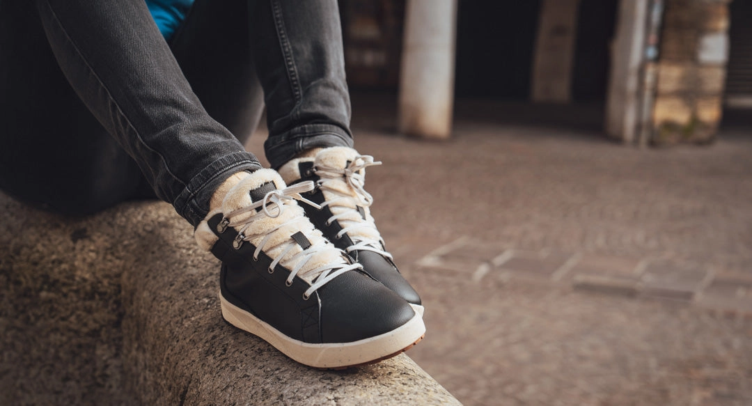 Swoosh Sneakers Bergen Warm W Black