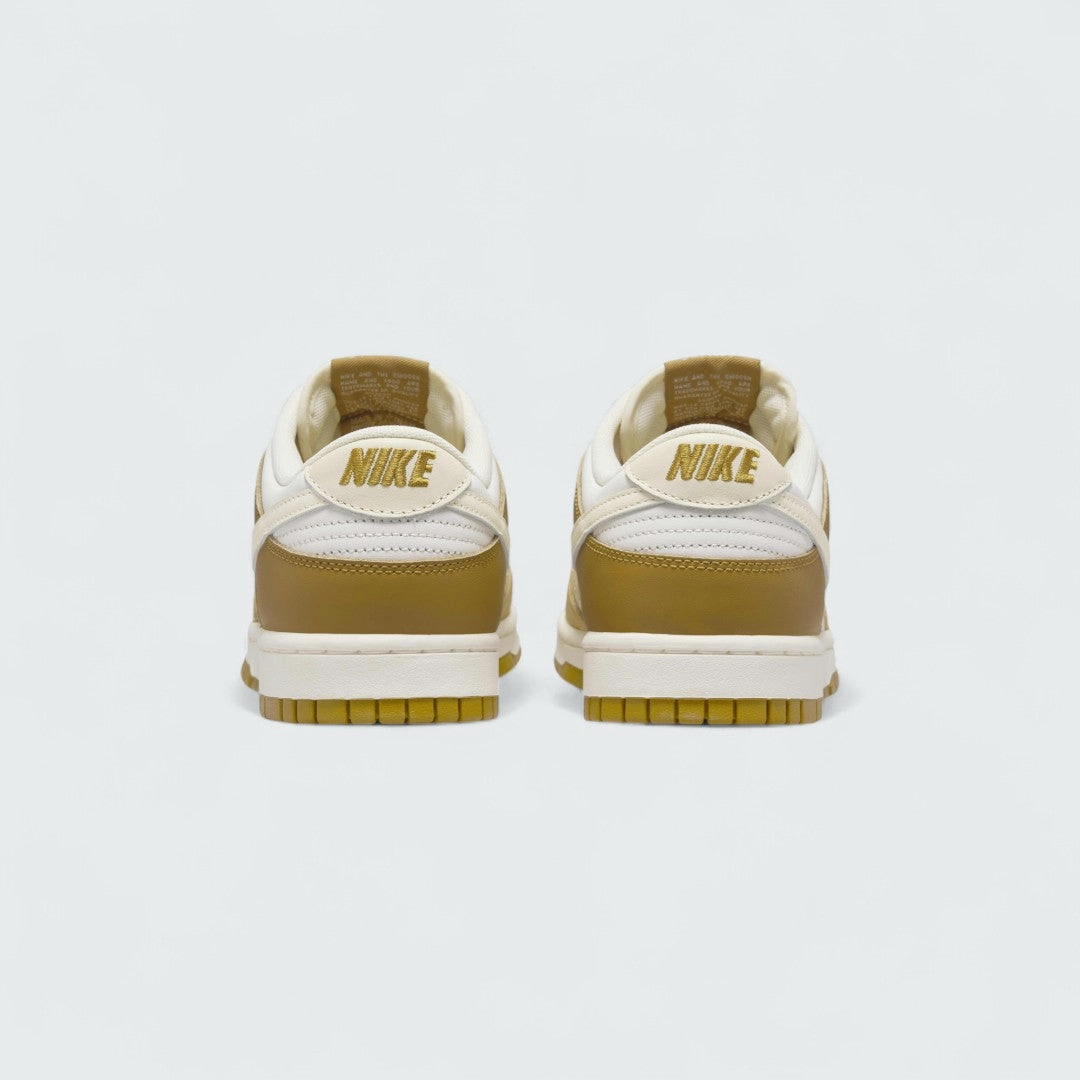 Nike Dunk Low Retro Men's Bronze Leather Sneakers FZ4042 716 Nike Air Monarch Running Shoes