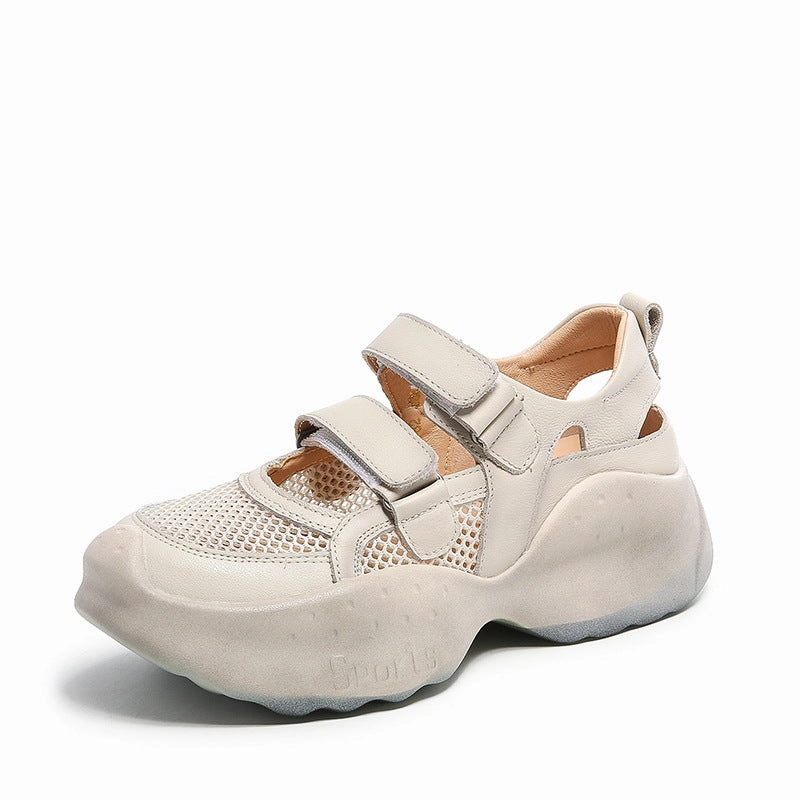 Women Summer Casual Thick Soled Platform Sandals Wedge Clear Sandals