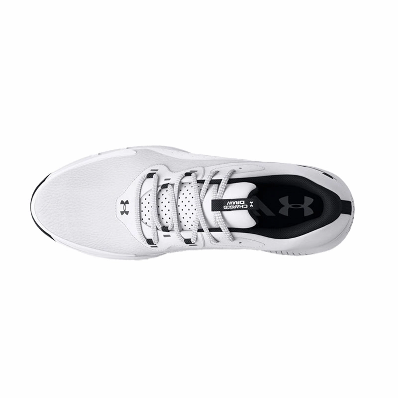 Waterproofing Spray For Shoes Nearby UNDER ARMOUR Charged Draw Men's Spiked Shoes (White/White/Black)