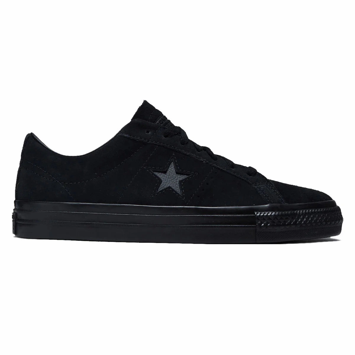 Converse CONS - One Star Pro Ox (Black/Black) Ways To Lace Skate