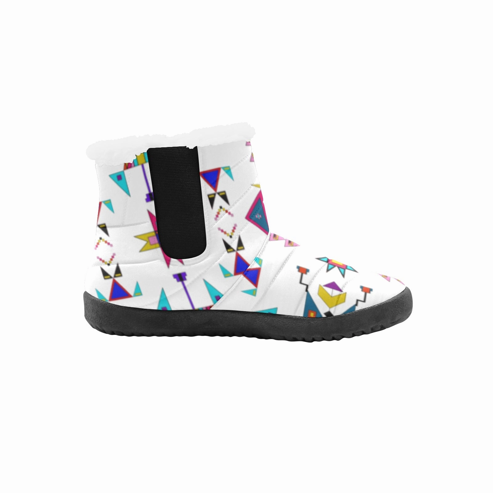 Enemy Territory White Men's Padded Winter Boot Waterproof Best Hiking Shoes