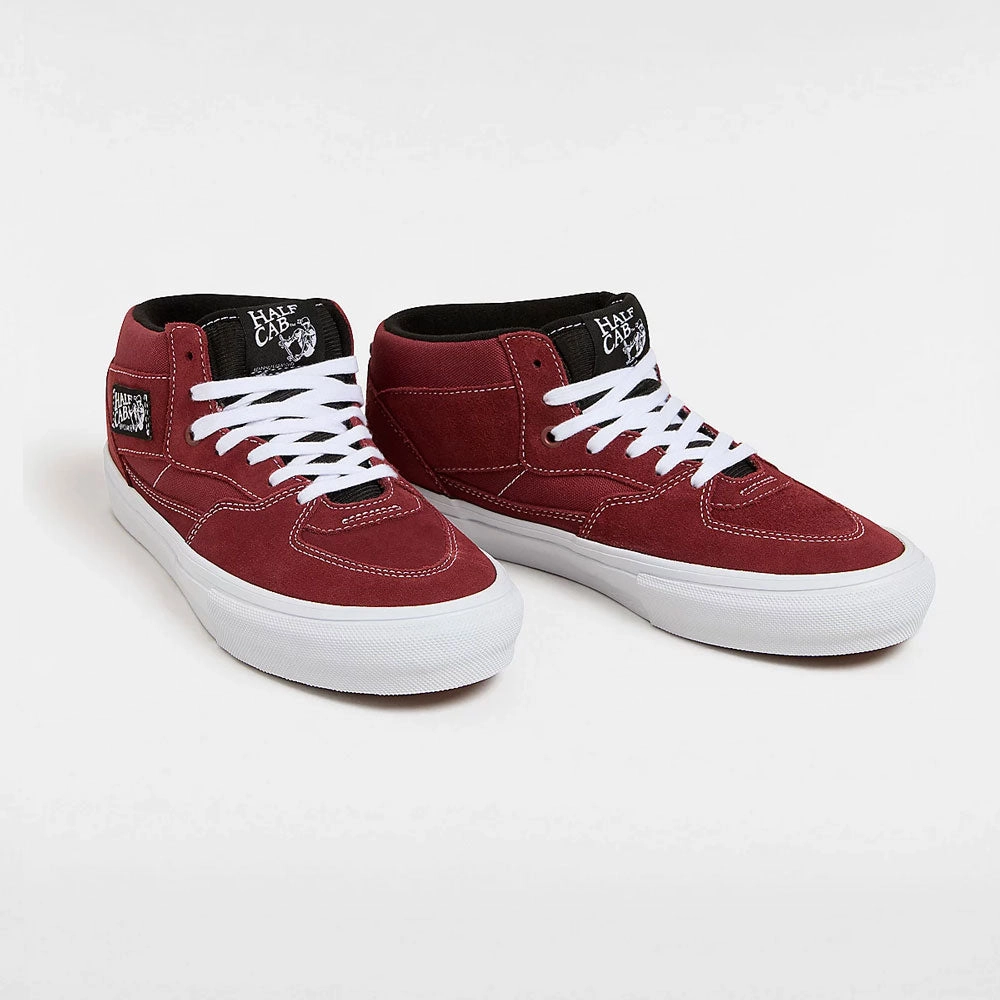 And Sneakers Different Skate Vans 'Skate Half Cab' Skate Shoes (Burgundy / White)