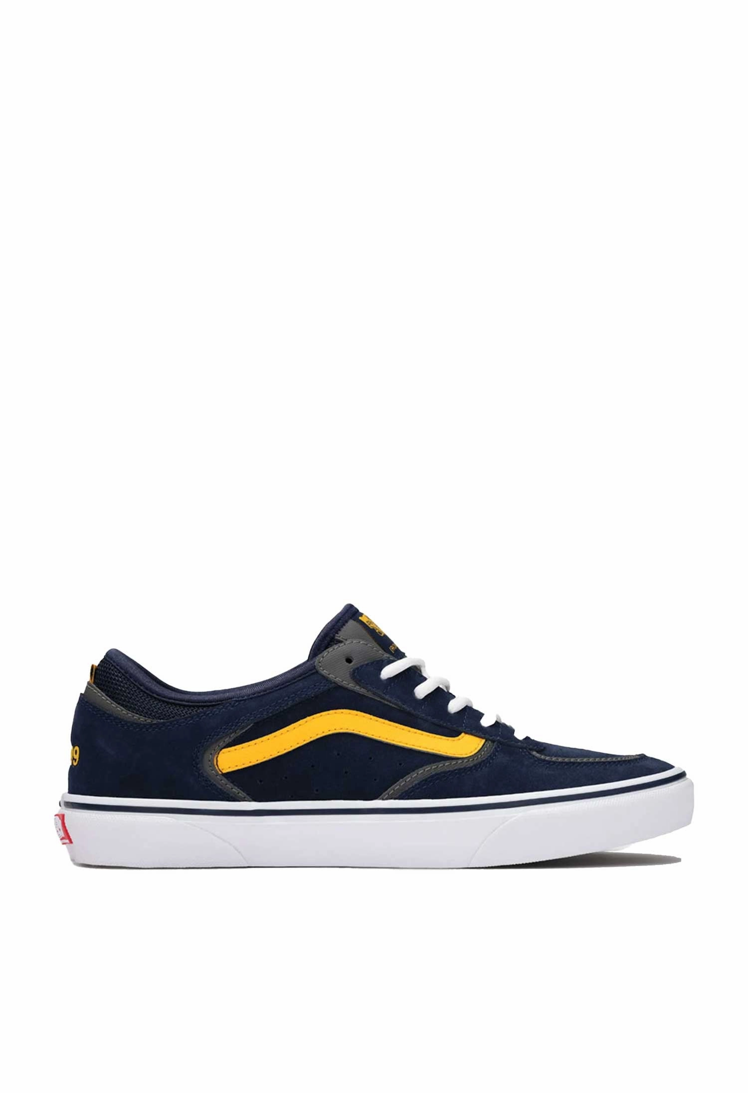 The Reynolds Low Vulc Skate Shoes Vans 'Skate Rowley' Skate Shoes (Navy / Yellow)