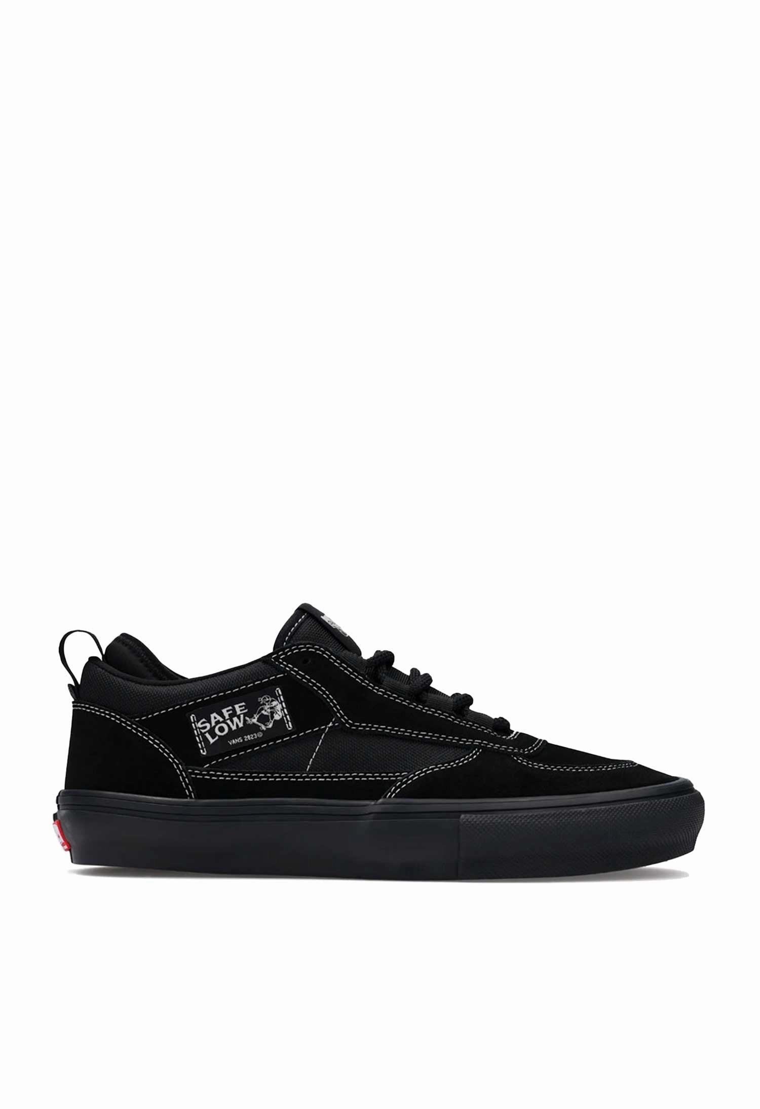 Vans 'Skate Safe Low' Skate Shoes (Black / Black) Shoes With Skates Built In