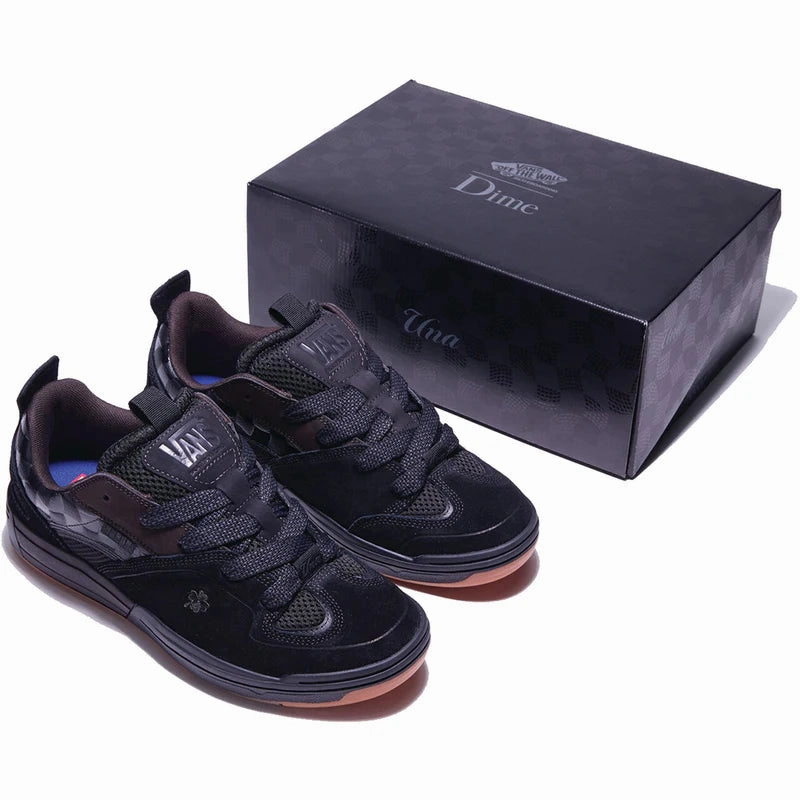 Skate Shoes Janoski Vans X Dime Una Skate Mixxa Shoes - (Black/Grey)