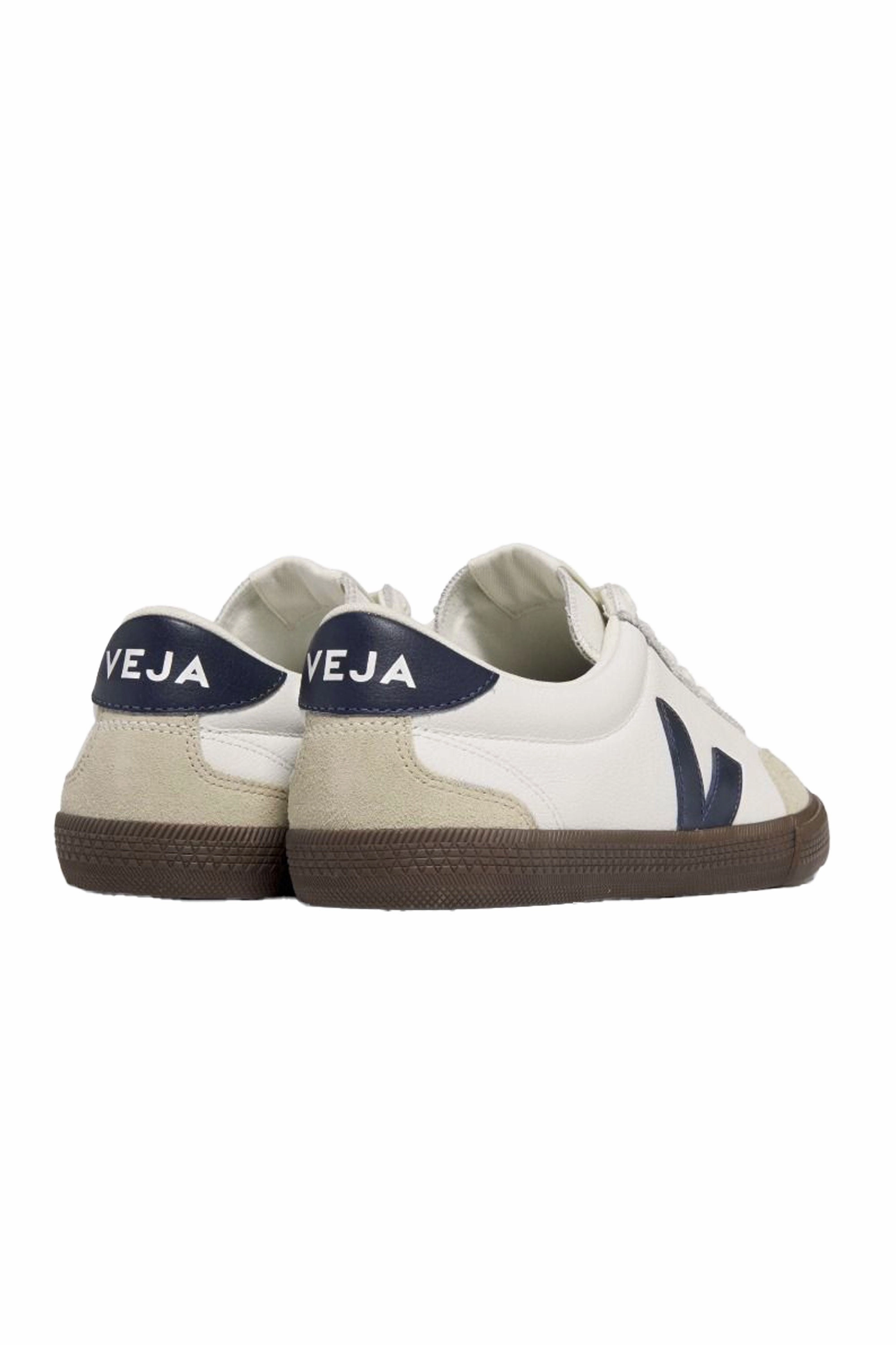 Gel Rocket 9 Volleyball Shoes Veja Volley Leather Trainer White/Nautico/Bark