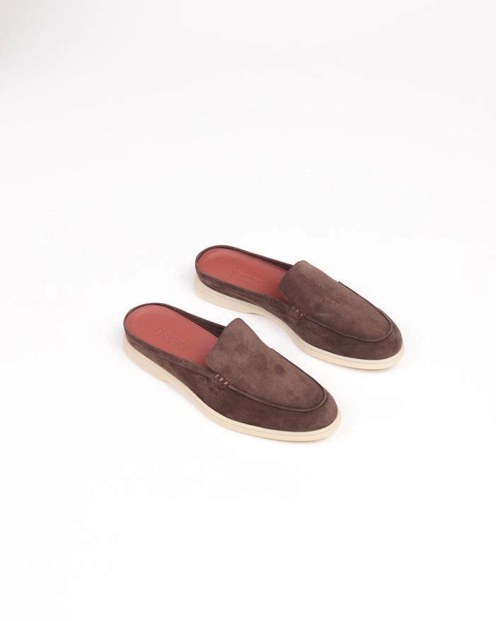 Noeth Face Slippers Prestige Ladies Suede Babouche Mules