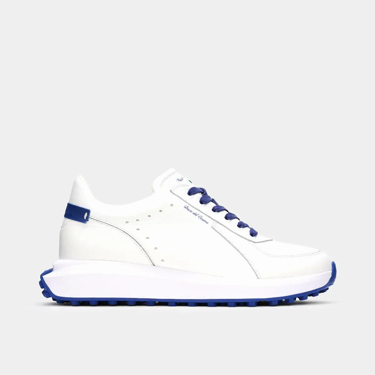 Verona - White/Blue Mid Top Golf