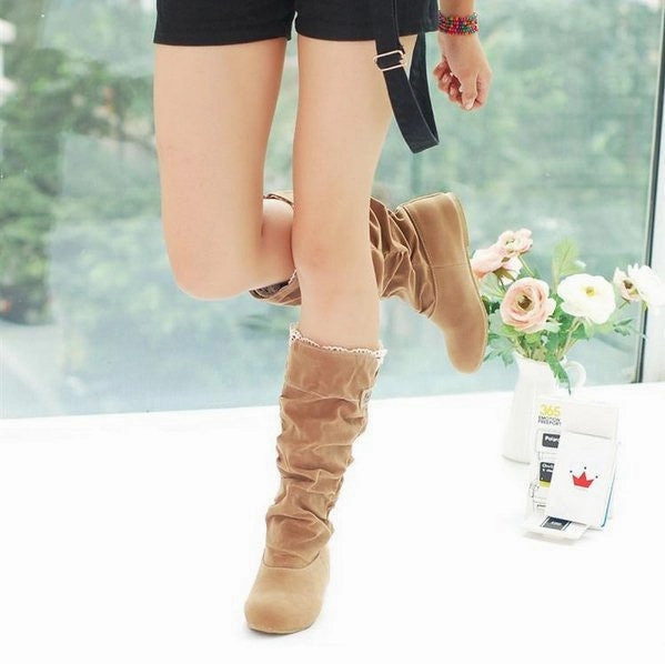 European Style Mid Calf Shoes Best Logger Boots
