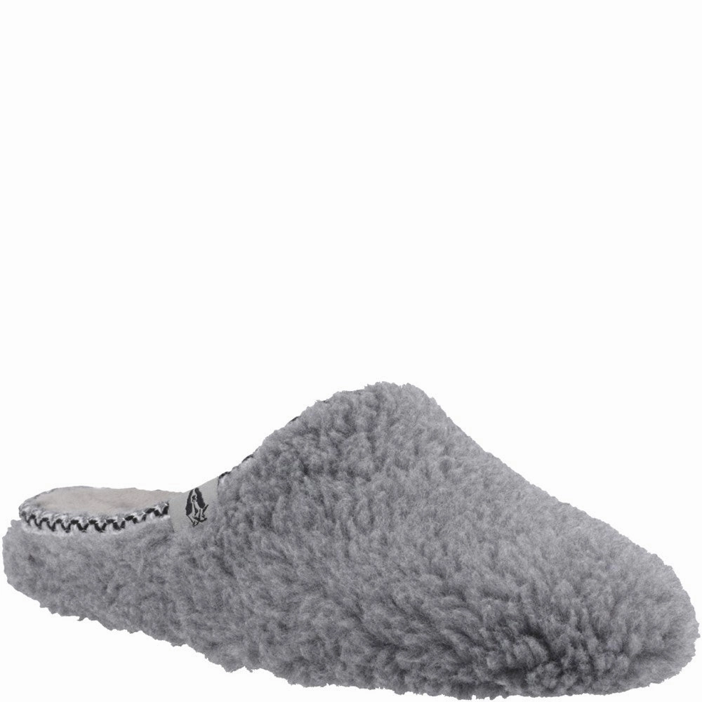 Slippers Organic Grey Teddy Mule Good Slippers