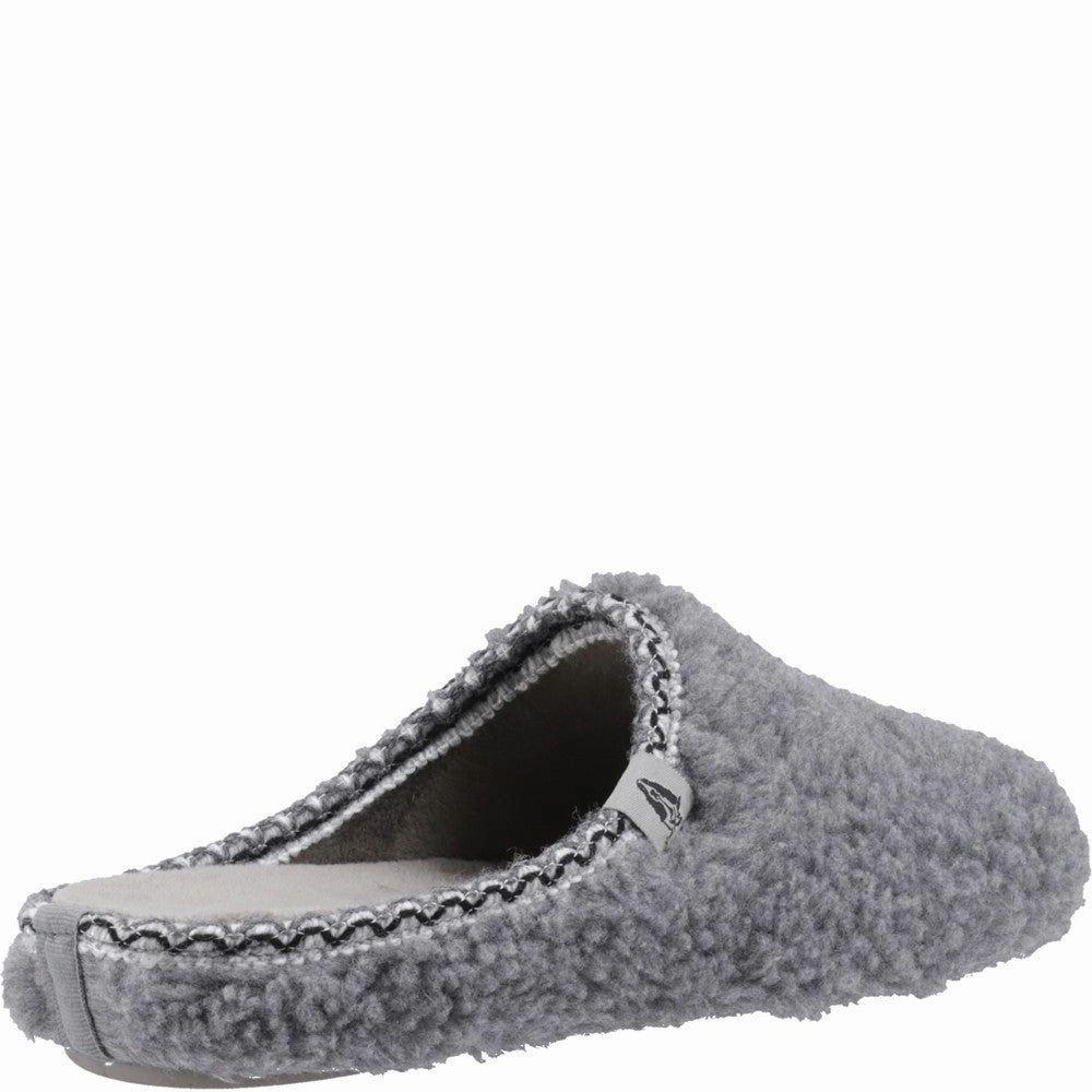 Chopos Slippers Grey Teddy Mule Good Slippers