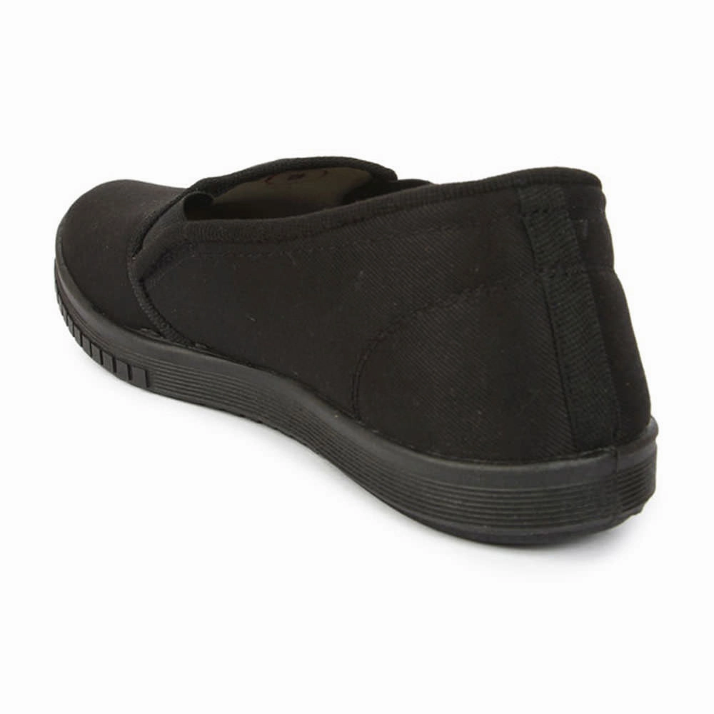 Gliders Casual Black Slip on Moccasins Shoes For Men JOGGING-E By Liberty Gel 2160 Casual Shoes