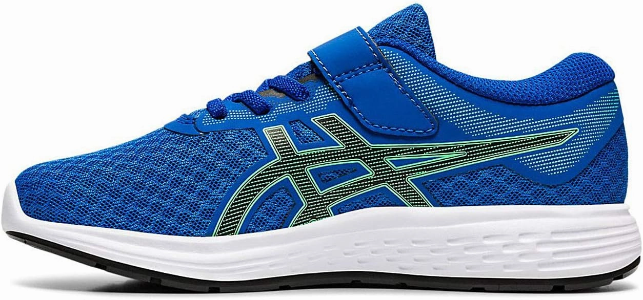 Best Asics Shoes For Long Runs ASICS Patriot 11 PS Kids Running Shoes, Blue/Lime, 10 Little Kid