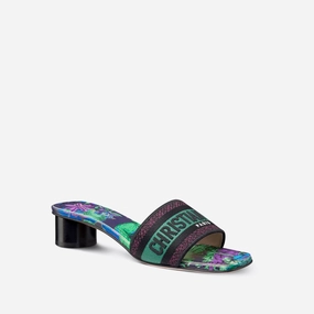 Different Types Of Sandals Dway Heeled Slide Multicolor - Designer Slides & Sandals for Women