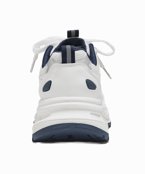 Moschino Sneakers Warrior Low top Chunky Sneakers Unisex White Dark Blue