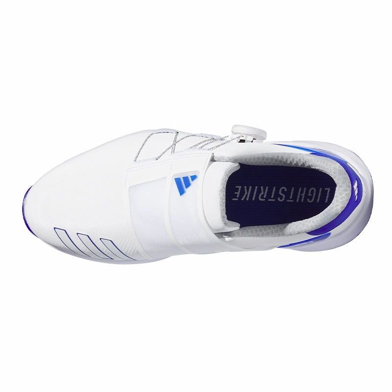 ADIDAS ZG23 BOA Men's Spiked Shoes (White/Blue/Silver) Spray For Shoes Waterproof