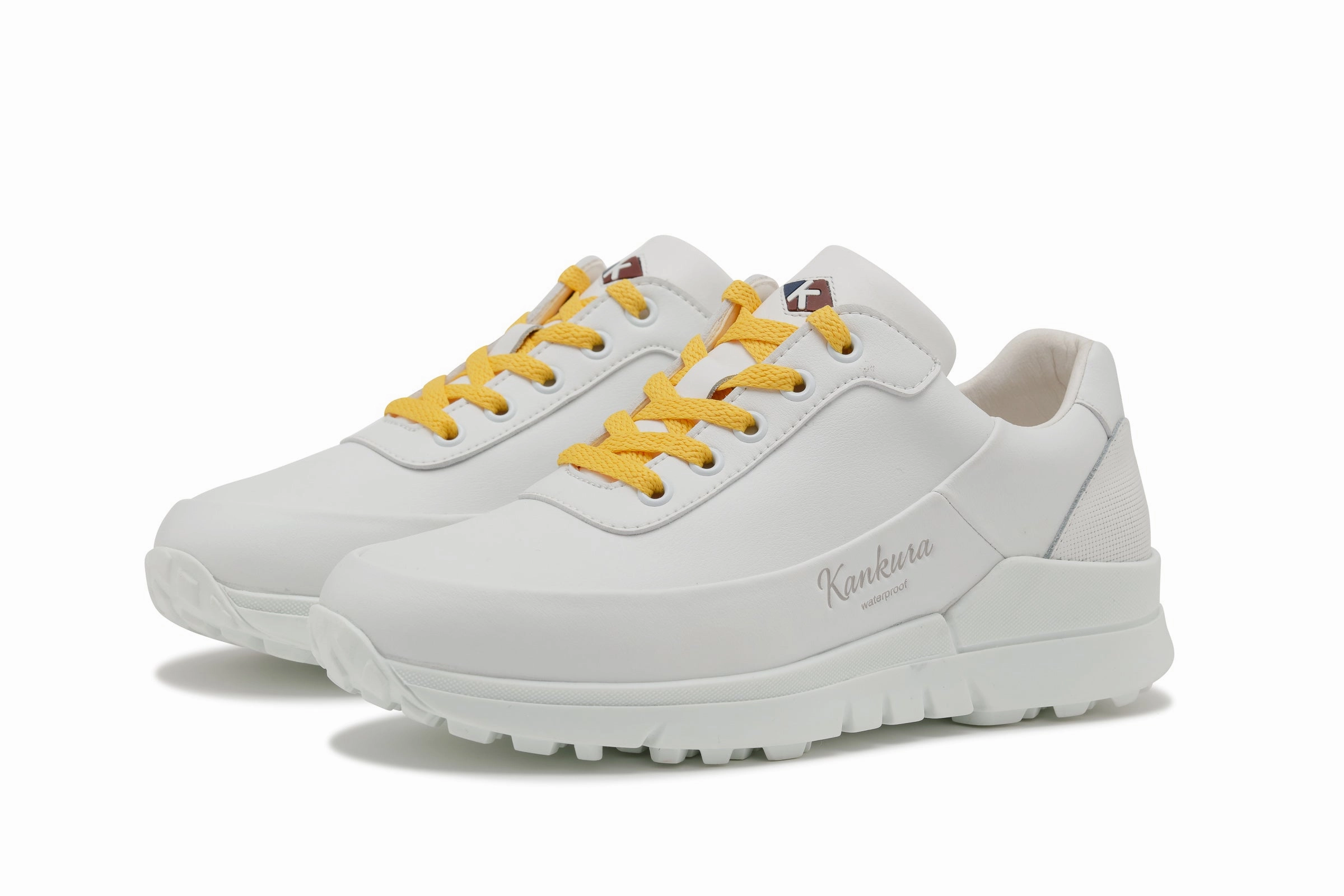 Sketcher Golf Shoes Master Lady 03   AllWhite|Yellow   Women's Golf Shoes ML003 97