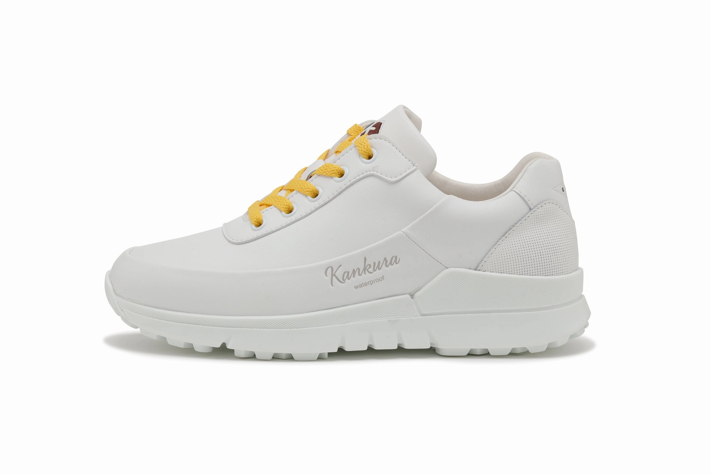 Master Lady 03   AllWhite|Yellow   Women's Golf Shoes ML003 97 Golfing In Tennis
