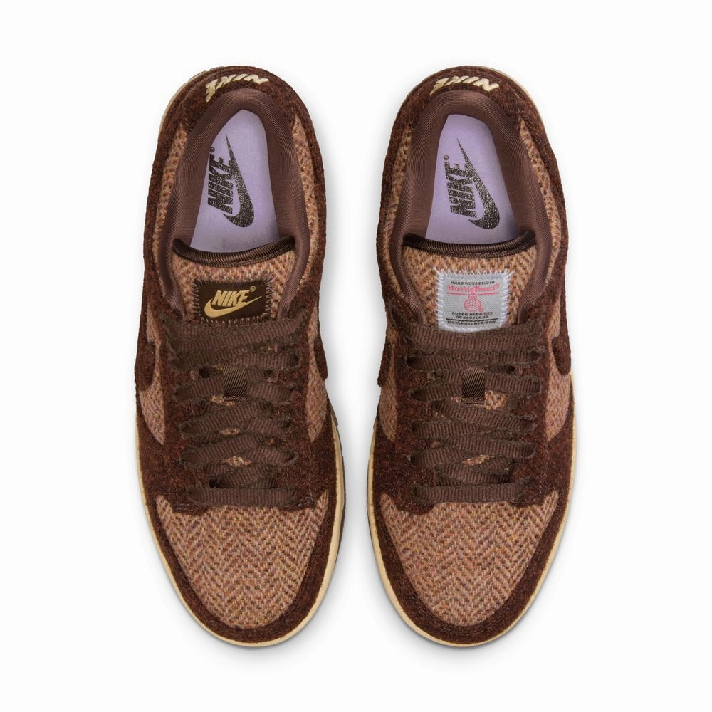   Harris Tweed Wmns Dunk Low 'Sesame Violet Mist' Rare Nike Sb Shoes