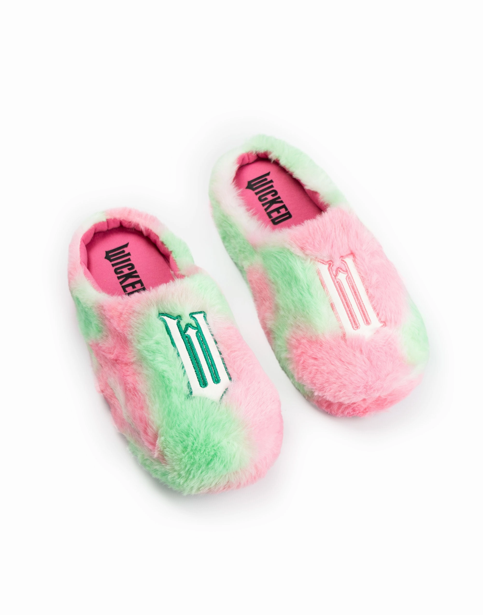 Wicked Logo Womens Multicoloured Mule Slippers Altar'd State Cloud Slippers