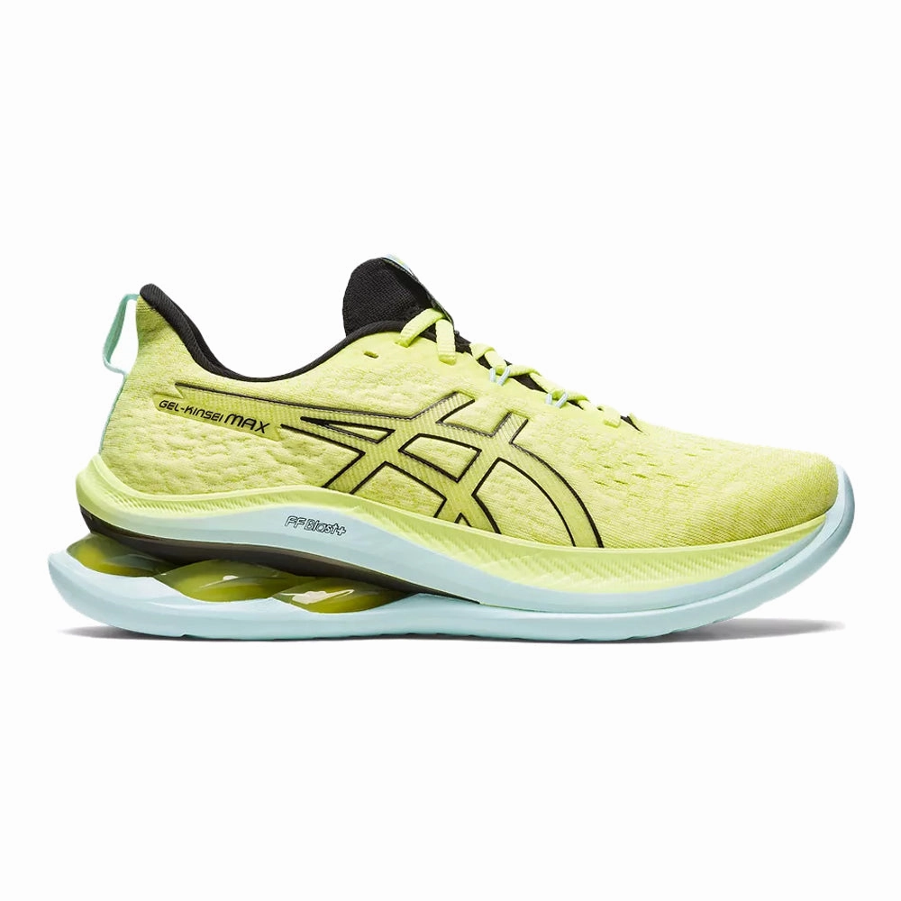 Asics Outlet Tennis Shoes Women's Asics Gel-Kinsei Max, Glow Yellow/Black, 10.5 B Medium