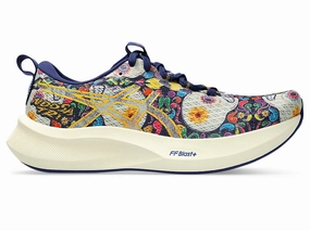 Women's Asics Noosa Tri 16, Dive Blue/Saffron, 11 B Medium Asics 4d Shoes