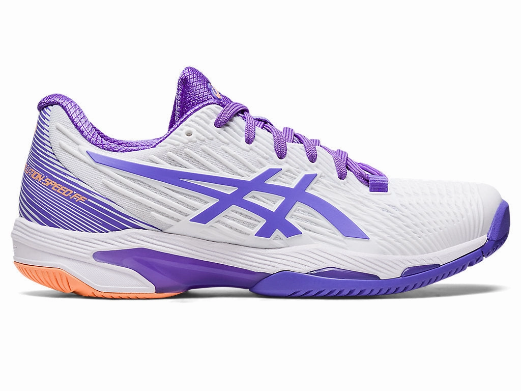 Women's Asics Solution Speed FlyteFoam 2, White/Amethyst, 6.5 B Medium Asics Gel Excite 10 Running Shoes Review