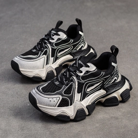 Women's Breathable Comfort Casual Platform Sneakers Metcon Sneakers