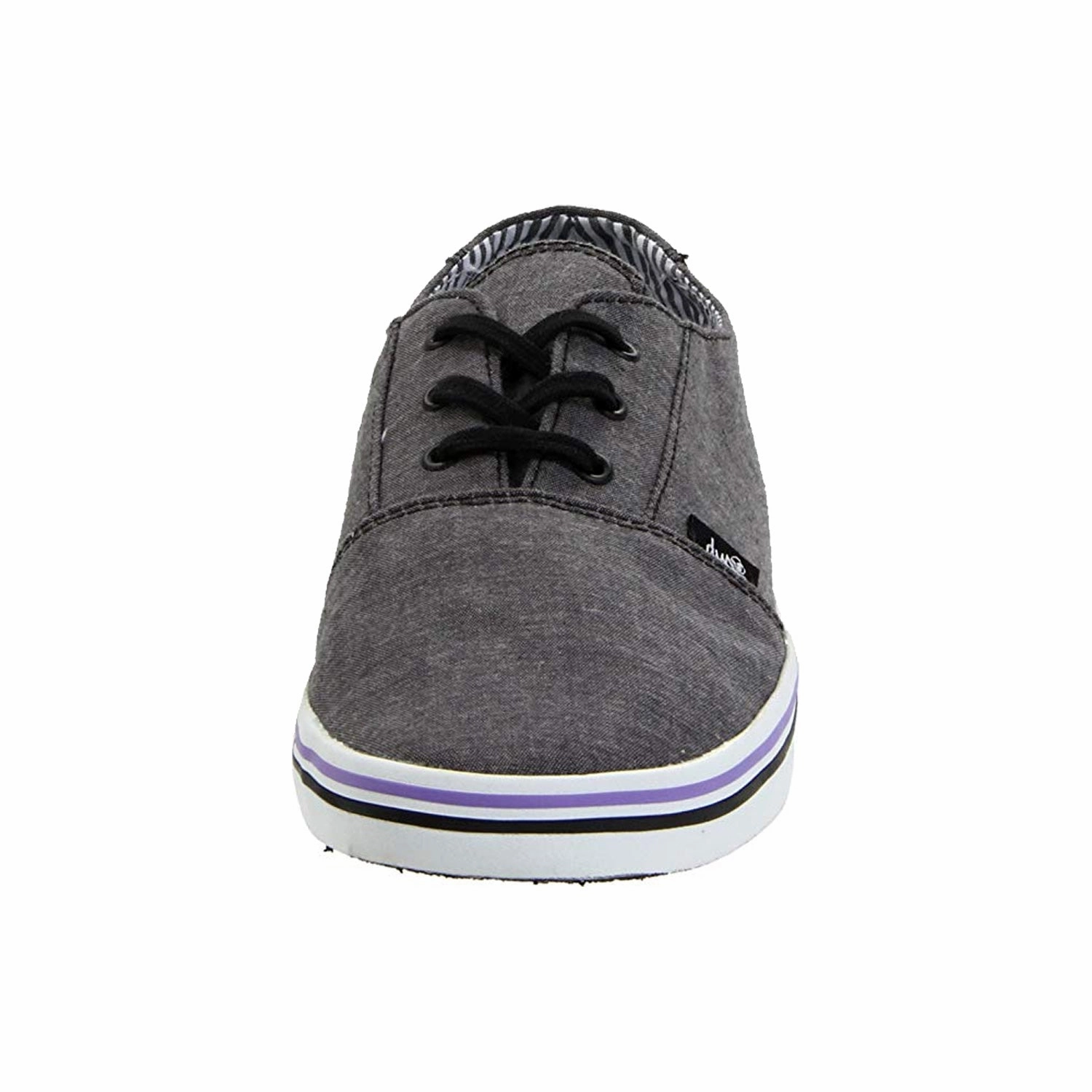 Reinforced Skate Women's DVS Shoes Benny Black/Chambray/Canvas